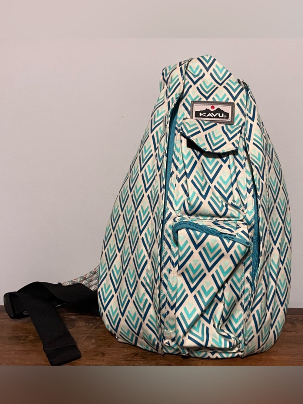 KAVU Original Rope Sack Sling Crossbody Backpack